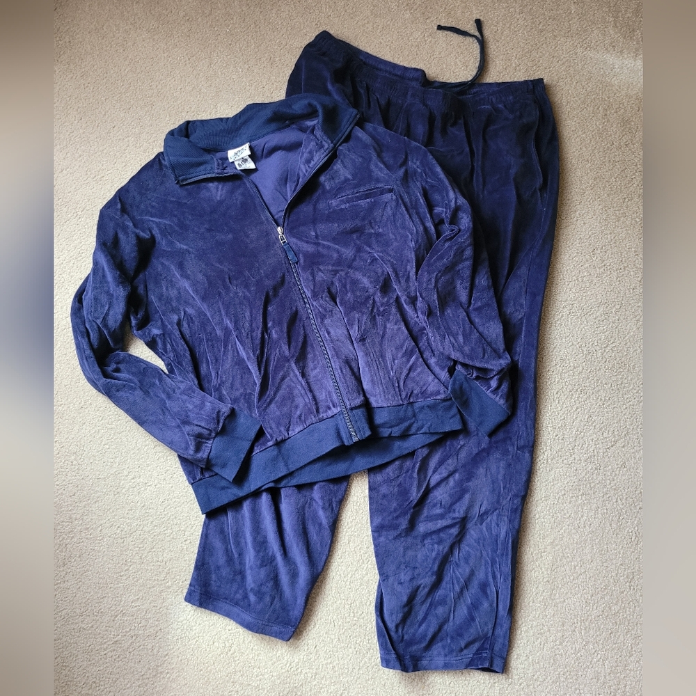 Irvine Park Velour Tracksuit-Men's 2XL